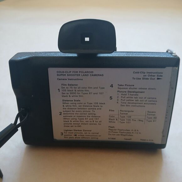 Vintage Polaroid Super Shooter Plus Land Camera Instant Film Display Movie Prop - Picture 3 of 5